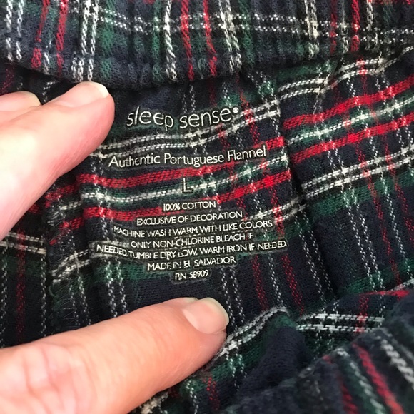 Sleep Sense Portuguese Flannel Sleep Pant Large - Picture 2 of 4
